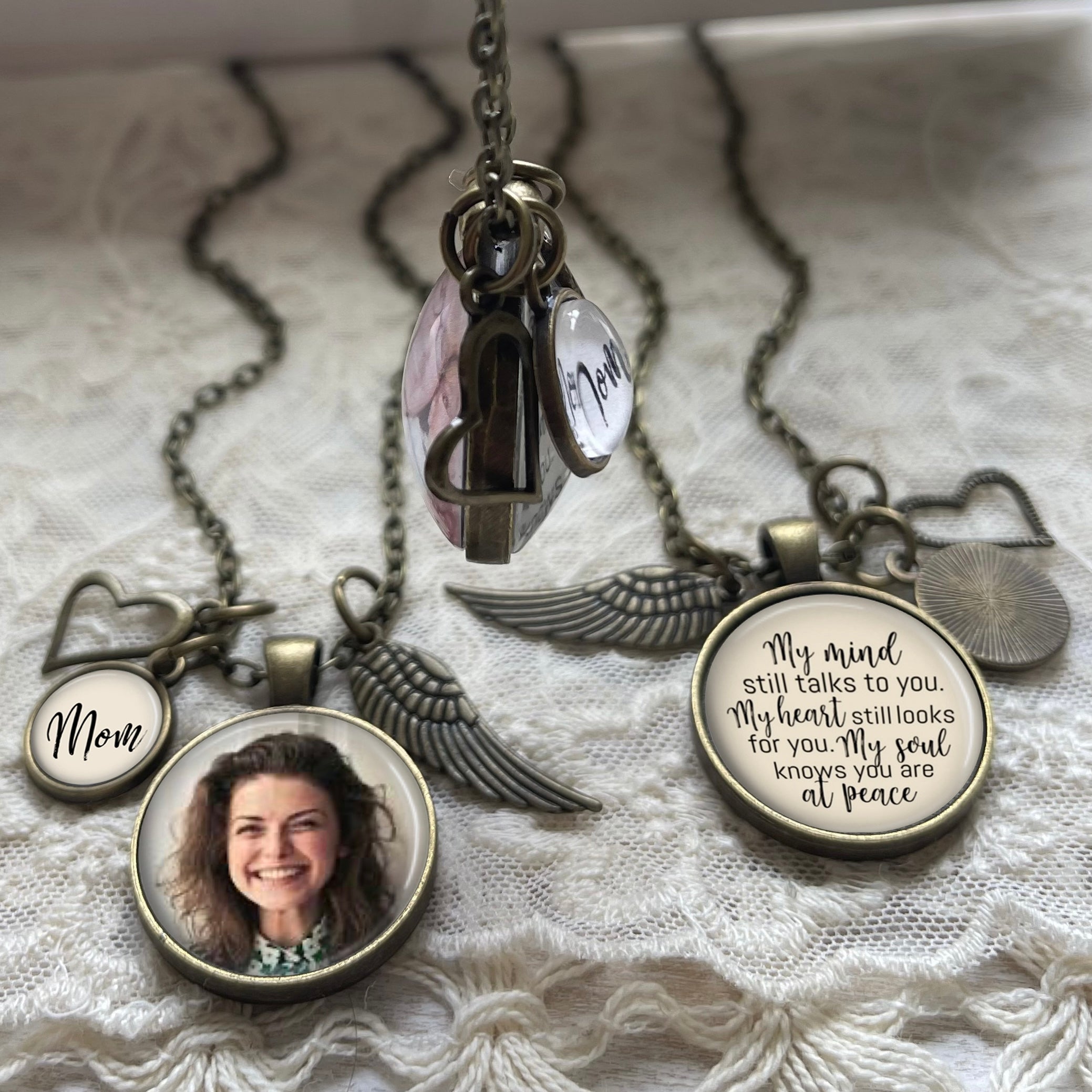 Memorial Photo Necklace with Cremation Urn for Ashes | Blackberry Designs  Jewelry | Reviews on Judge.me